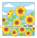 Color By Line: Coloring Book for Relaxation Featuring Vibrant Colored Outlines Vivi Tinta