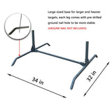 Highwild Archery Target Stand for Bag Targets Block Cube Foam - Larger Range - Multi-Function - Flexible - Durable Highwild