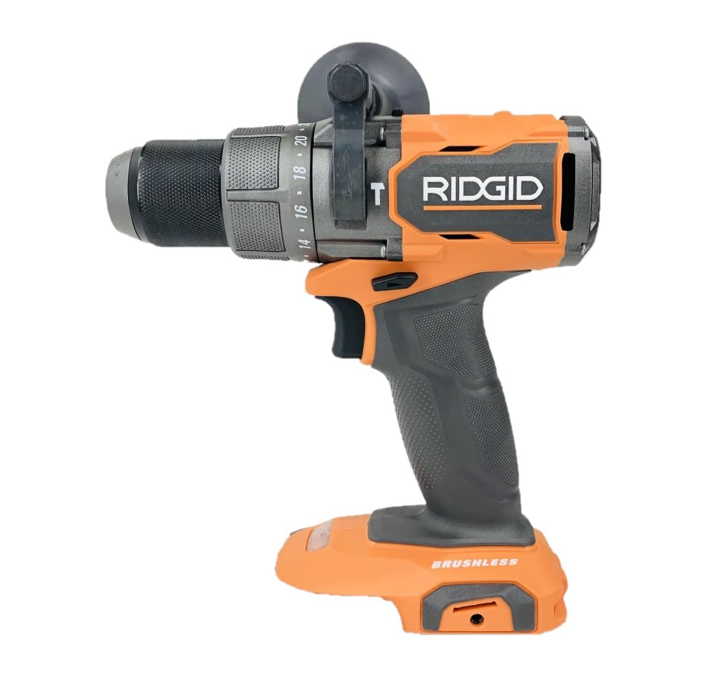RIDGID 18V Brushless Cordless 1/2 in. Hammer Drill/Driver R86115 (Tool Only) Bulk Packaged RIDGID
