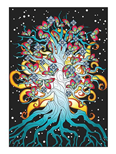 Creative Haven Trees of Life Coloring Book (Adult Coloring Books: World & Travel) Dover Publications
