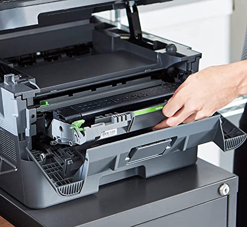 Brother MFC L26 Series All-in-One Laser Monochrome Printer, Print, Copy, Scan, Fax - 26 ppm, 2400 x 600 dpi, 250 Sheets, Wireless, Mobile Printing, Auto 2-Sided Printing, with MTC Printer Cable Brother