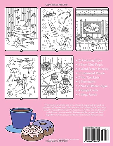 Stars Hollow: An Adult Coloring and Activity Book Inspired by Gilmore Girls ZONULAR