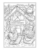 Creative Haven Country Farm Scenes Coloring Book: Relax & Find Your True Colors (Adult Coloring Books: In The Country) Dover Publications