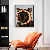 hyzsj 6 Pack 5D Diamond Painting Kits for Adults Beginners,DIY Round Full Drill Diamond Art Kits Cartoon Cat,Paint by Diamonds Gem Art Crystal Easy,Animal Home Wall Decor 12x16 Inch hyzsj