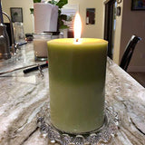 MILIVIXAY 4pcs Plastic Candle Molds - Including Pillar, Cylinder, Rectangle and Sphere Molds for Beeswax
