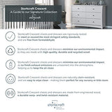Storkcraft Crescent 6 Drawer Double Dresser (Espresso) – GREENGUARD Gold Certified, Dresser For Nursery, 6 Drawer Dresser, Kids Dresser, Nursery Dresser Drawer Organizer, Chest of Drawers STORKCRAFT