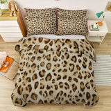 Single Bedding Set 3 Pieces with Minimalist Art Modern 1 Printed Zipper Closure Duvet Cover with 2 Pillow Shams, Ultra Soft Brushed Microfiber Multicolor for Kids Girls Generic