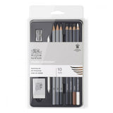 Winsor & Newton Studio Collection Artist Pencils, Sketching Pencils, Set of 10 Winsor & Newton