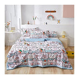 Quilt Cool Summer Quilt Blanket Thin Air-Conditioning Quilt Fiber Summer Duvet Bedspread Single Double Sleep Dry Breathable and Washable Summer Cool Quilt (Color : E Size : 150X200) (C 200X230) WoodArtSupply