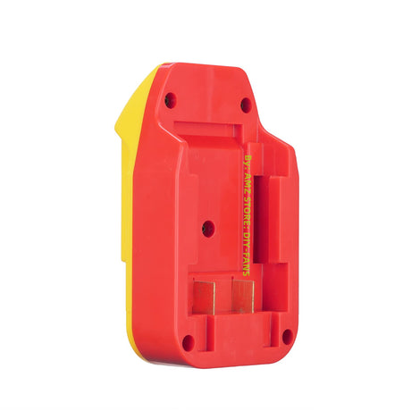 Adapter# Compatible with Porter Cable/Black+Decker 20v (NOT Old 18v) Slider Lithium Batteries Fits DeWalt 20v MAX XR Cordless Tools (US Stock) - Adapter Only - WoodArtSupply