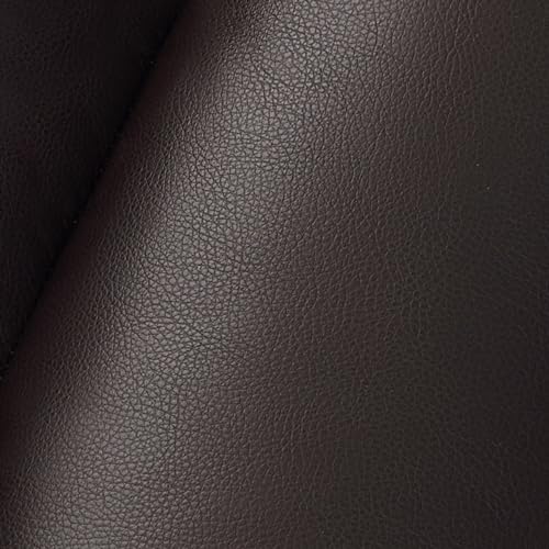 MCombo Large Lay Flat Dual Motor Power Lift Recliner Chair Sofa with Massage and Heat for Elderly People, Infinite Position, Faux Leather 7680 (Dark Brown, Large) MCombo