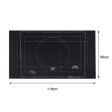 LEIPUPA Puzzle Roll Up Mat Playground Store and Transport Jigsaw Puzzles Up to 1500/2000/3000 Pieces - 1500 Black LEIPUPA