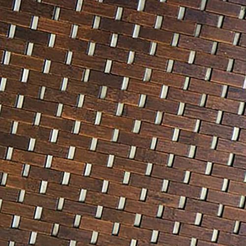 gazechimp Bamboo Wood Bath Mat, Bathroom Mat, Bathmat Kitchen Rugs for Bathtub, Sauna and Shower, Brown Gazechimp