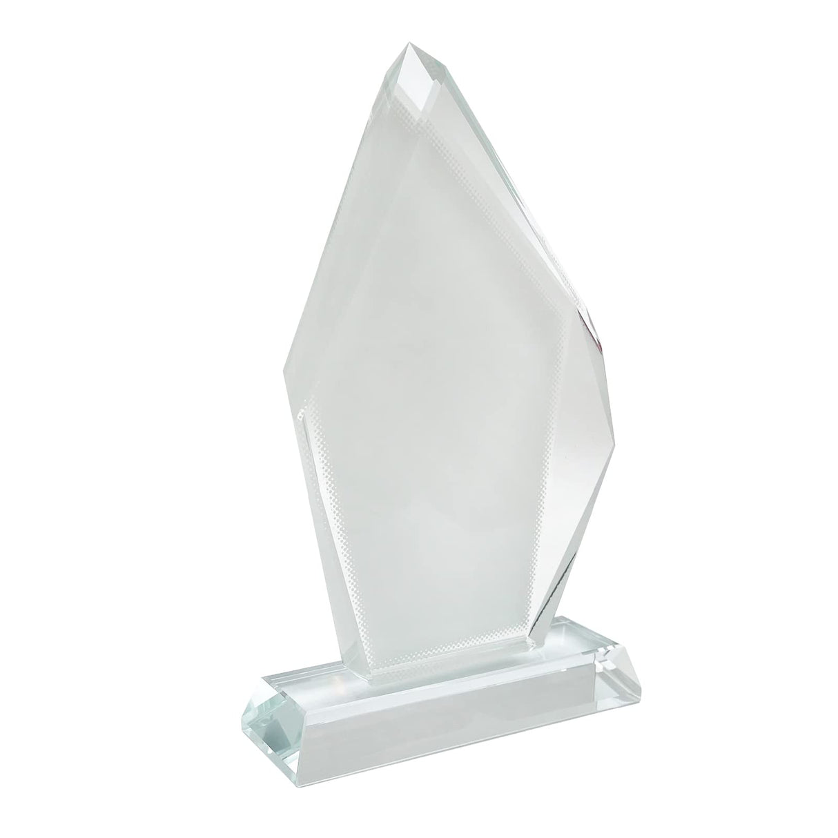 Ismosm Sublimation Crystal Blanks, Two Pack Glass Plaque Blanks for Sublimation Award Plaque, Picture Frame, Sublimation Gifts, Crystal Tabletop Decor, DIY Sublimation Blanks with Improved Gift Box Ismosm