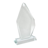 Ismosm Sublimation Crystal Blanks, Two Pack Glass Plaque Blanks for Sublimation Award Plaque, Picture Frame, Sublimation Gifts, Crystal Tabletop Decor, DIY Sublimation Blanks with Improved Gift Box Ismosm