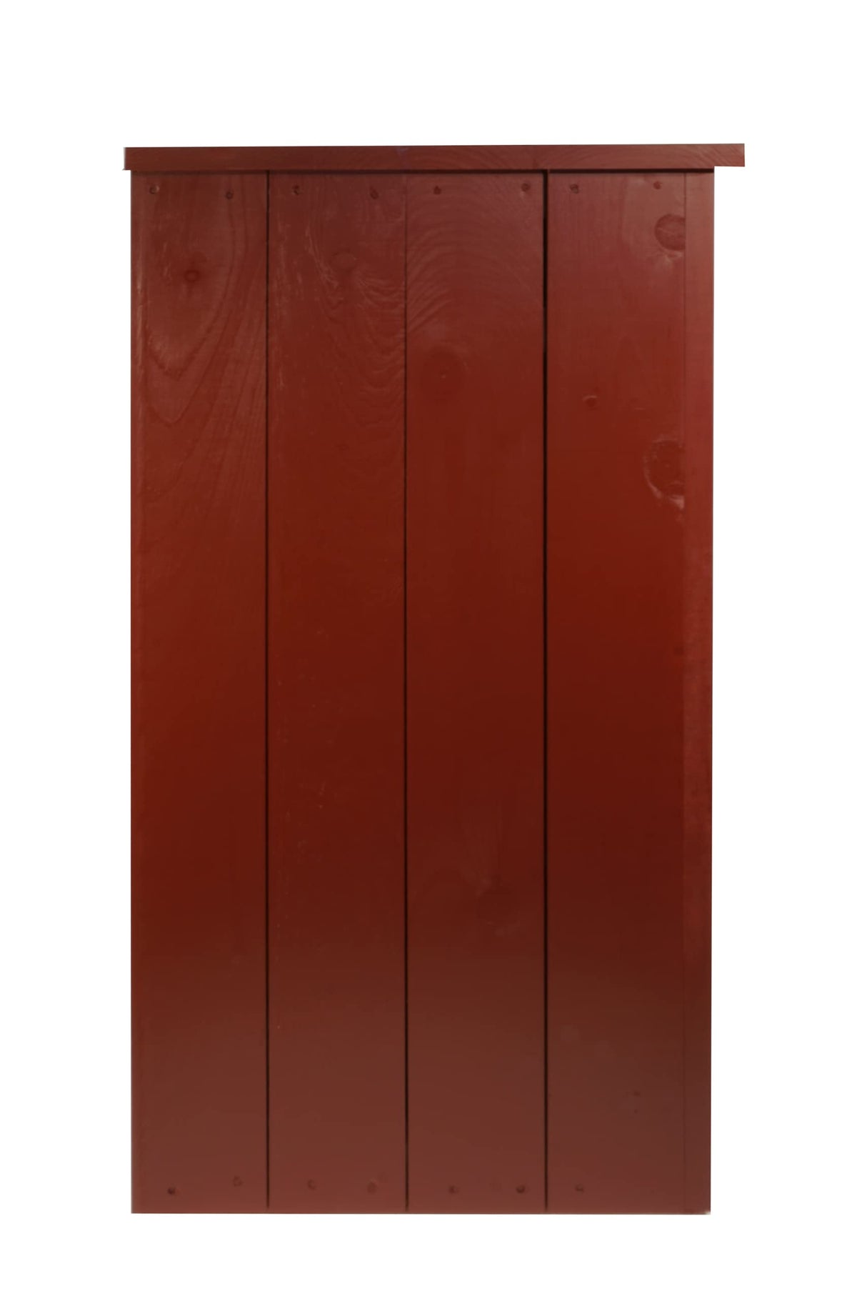 DutchCrafters 34" Solid Pine Wood Soft Close Tilt Out Trash Can Recycle Bin with Drawer, 9 Gallon/36 Quart - Amish Made in USA (Cranberry Red) DutchCrafters