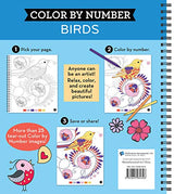 Brain Games - Color by Number: Birds New Seasons
