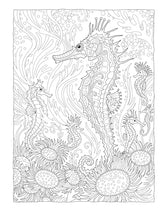 Creative Haven Fanciful Sea Life Coloring Book: Relaxing Illustrations for Adult Colorists (Adult Coloring Books: Sea Life) Dover Publications