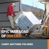 Worx WG050 8-in-1 Aerocart Garden Cart/Wheelbarrow Heavy Duty/Dolly WORX