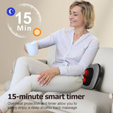 VIKTOR JURGEN Shiatsu Back Massager with Heat, Mothers Day Gifts for Mom, Dad, Women, Men, Deep Tissue Massage for Neck, Shoulder, Upper & Lower Back Pain Relief, Electric Kneading 3D Massage Pillow VIKTOR JURGEN