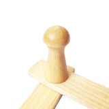 AMAPON Accordion Style Expandable Wall Wooden Coat Rack 13 Hooks (Pegs) Hang Hats Jackets Coffee Mug Purses Necklaces Towels Cap Leash Scarves Data Line Kitchenware AMAPON