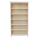 International Concepts Shaker Bookcase - 72 in H International Concepts