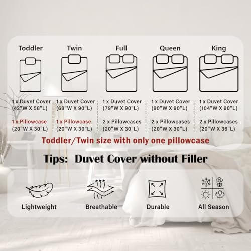 Manfei Striped Duvet Cover Set Full Size,Minimalist Vertical Stripes Bedding Set 2 Pcs for Boys Girls Adults,Modern Style Pink White Comforter Cover(No Filler),Line Art Quilt Cover Manfei