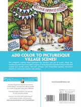 Creative Haven Village Charm Coloring Book (Adult Coloring Books: In The Country) Dover Publications