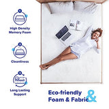 Olee Sleep Twin Mattress, 10 Inch Gel Memory Foam Mattress, Gel Infused for Comfort and Pressure Relief, CertiPUR-US Certified, Bed-in-a-Box, Medium Firm, Grey, Twin Size Olee Sleep