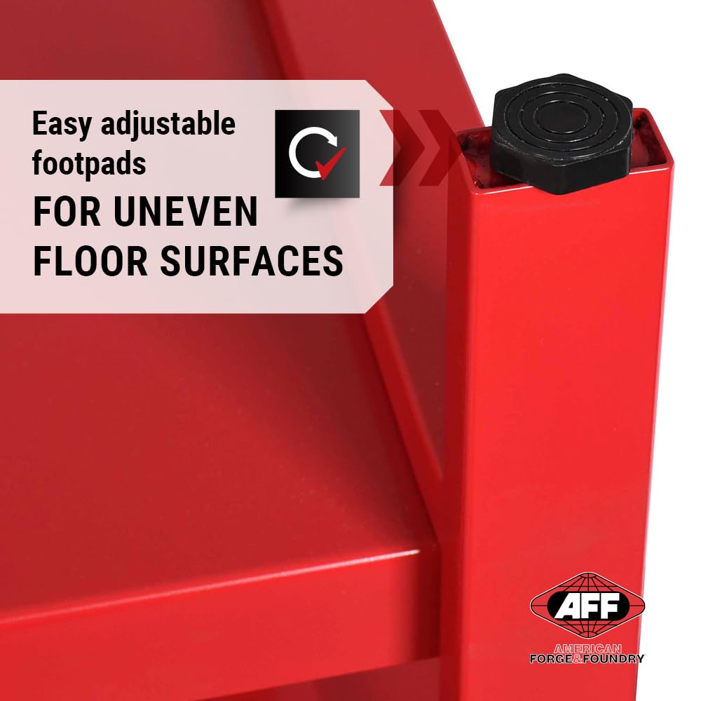 AFF Workbench - Heavy Duty Work Table with Storage Shelf - 1300 LB Capacity (Multiple Sizes available) AFF