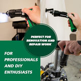 Metabo HPT Cordless Screwdriver Set, 3.6V, Precision Screwdriver Set with Case, 2 Lithium-Ion Batteries, Charger and Bit, 21 Clutch, Electric Screwdriver with LED light, Torque Screwdriver, DB3DL2 Metabo HPT