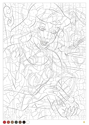 Coloriages mystères Disney - Portraits (trompe l'oeil) HACHETTE PRAT