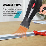 FCSOTSPS Garage Door Seal Top and Sides, 36Feet Universal White Garage Door Weather Stripping Replacement, Adhesive Backed Rubber Garage Door Trim Seal Strip FCSOTSPS