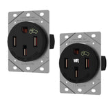 Leviton 1450R 50 Amp EV Charging Receptacle/Outlet, Heavy Duty Leviton