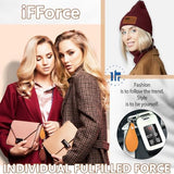 iFForce 60 Pcs Lasable Engravable Blanks - Leatherette Iron on Hat Patches & PU Leather Key Fob Kit for DIY Custom Laser Engraving Craft Gifts iFForce