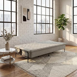 LeTinn 3-in-1 Convertible Sofa Bed, 78.7” Full Size Sleeper Futon with Linen Fabric & Metal Frame - Adjustable Backrest for Living Room, Small Space, Studio Apartment & Guest Room (Grey) Generic