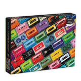 Galison Mixtapes 1000 Piece Puzzle from Galison - Beautiful Photographic Jigsaw Puzzle from Julie Seabrook Ream, 27" x 20", Perfect for Old School Music Lovers, Unique Gift Idea Galison