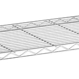 Whitmor 2-Wire Shelving Unit, Metal Storage Shelves, Stacking Shelf with Basket, Easy Assembly Home Organizer for Pantry, Kitchen, Garage, Plant Whitmor