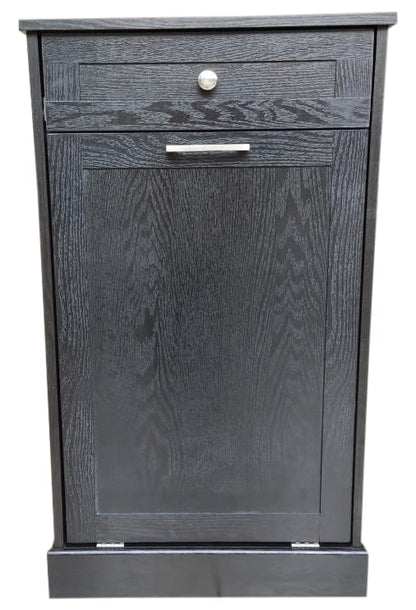 Northwood Calliger Tilt Out Trash Bin Cabinet or Tilt Out Laundry Hamper - Wooden Cabinet Trash Can to Hide Trash, add Countertop Space, Keep Pets Out! Now Easier Assembly! - WoodArtSupply