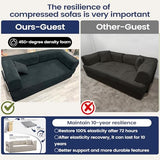 GEARIVY Folding Sofa Bed Convertable Corduroy Couch King Size Floor Sleeper 4-in-1 DIY Combination Modular Sofa Fold Out Futon Lounge Comfy Foldable Lazy cama for Living Room GEARIVY
