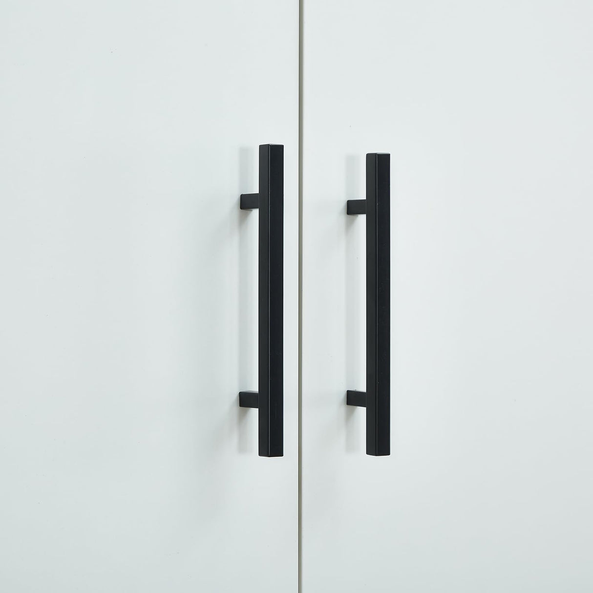 ClassyCabin 70.8" Tall White Wooden Armoire Wardrobe Closet with 2 Hanging Rods 4 Doors 4 Drawers Shelves for Bedroom Wardrobe Modern Freestanding Clothes Storage Cabinet 63" W x 18.9" D x 70.8" H ClassyCabin