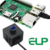 ELP Global Shutter USB Wide Angle Webcam for Computer 1080P 90fps Lightburn Camera for Laser Engraver USB2.0 PC High Frame Security Camera for Raspberry Pi (110 Low Distortion Lens) ELP