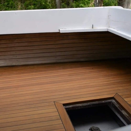 TotalBoat-409329 Danish Teak Sealer - Marine Grade Wood Sealer Oil for Boat Decks, Trim and Indoor & Outdoor Teak Furniture (Quart) TotalBoat