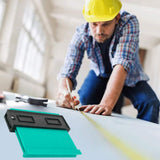 Contour ruler 10x 5.2,5x 5.2 Inch, Widen Plastic Profile Gauge Duplicator, Precisely Copy Irregular Shapes Wood Template Measuring Tool for Perfect Fit and Easy Cutting. SAILHOME