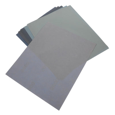 Cabilock Wet Dry Sandpaper Assorted Grits Versatile Abrasive for Automotive Wood Furniture Finishing Wood Turning