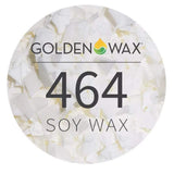 Golden Brand 464 Soy Wax Flakes, All Natural Soy Wax Wholesale Wax for Candle Making Supplies (45 LB), White, GW-464 BSVI