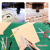 Basswood Sheets 12"x12"x1/8",3mm Basswood for Laser Cutting,Thin Plywood Board Unfinished Wood for Crafts, DIY Architectural Models Making, Wood Engraving (12inchx12inch-1/8-48Packs) Qdpgyuan