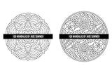 Mandala Coloring Book: For Adults with 100 Magical Mandalas WoodArtSupply