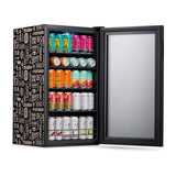 NewAir Beverage Refrigerator Cooler with 126 Can Capacity - Freestanding Mini Bar Beer Fridge for Bedroom, Dorm, Office - Small Refrigerator Cools to 37F Perfect For Beer, Soda, And Drinks NewAir