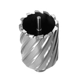 Annular Cutter JESTUOUS 3/4 Inch Weldon Shank 2 Cutting Diameter 2 Cutting Depth with Pilot Pin Slugger Bits Two Flat HSS Kit for Magnetic Drill Press,1 Piece JESTUOUS